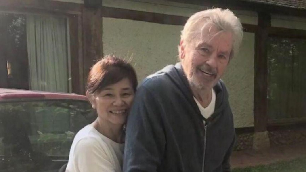 Hiromi Rollin, Alain DelonFORRÁS: INSTAGRAM.COM