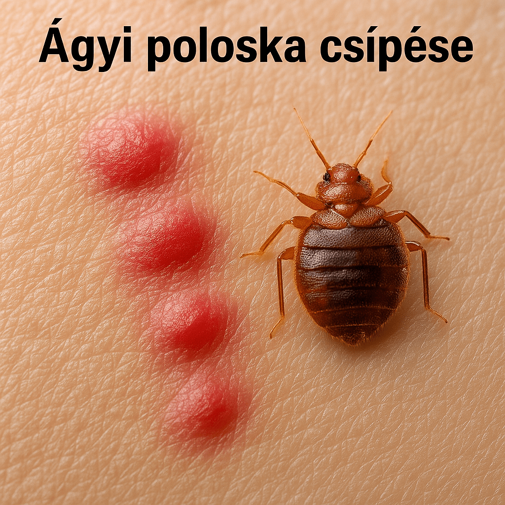 Ágyi poloska csipése