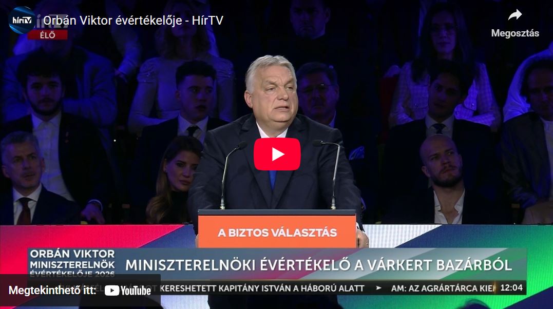 Orbán 2026 évértékelő