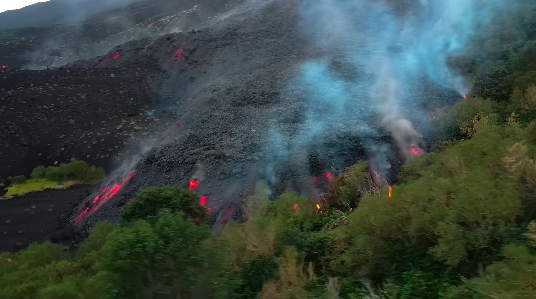 Etna repülés