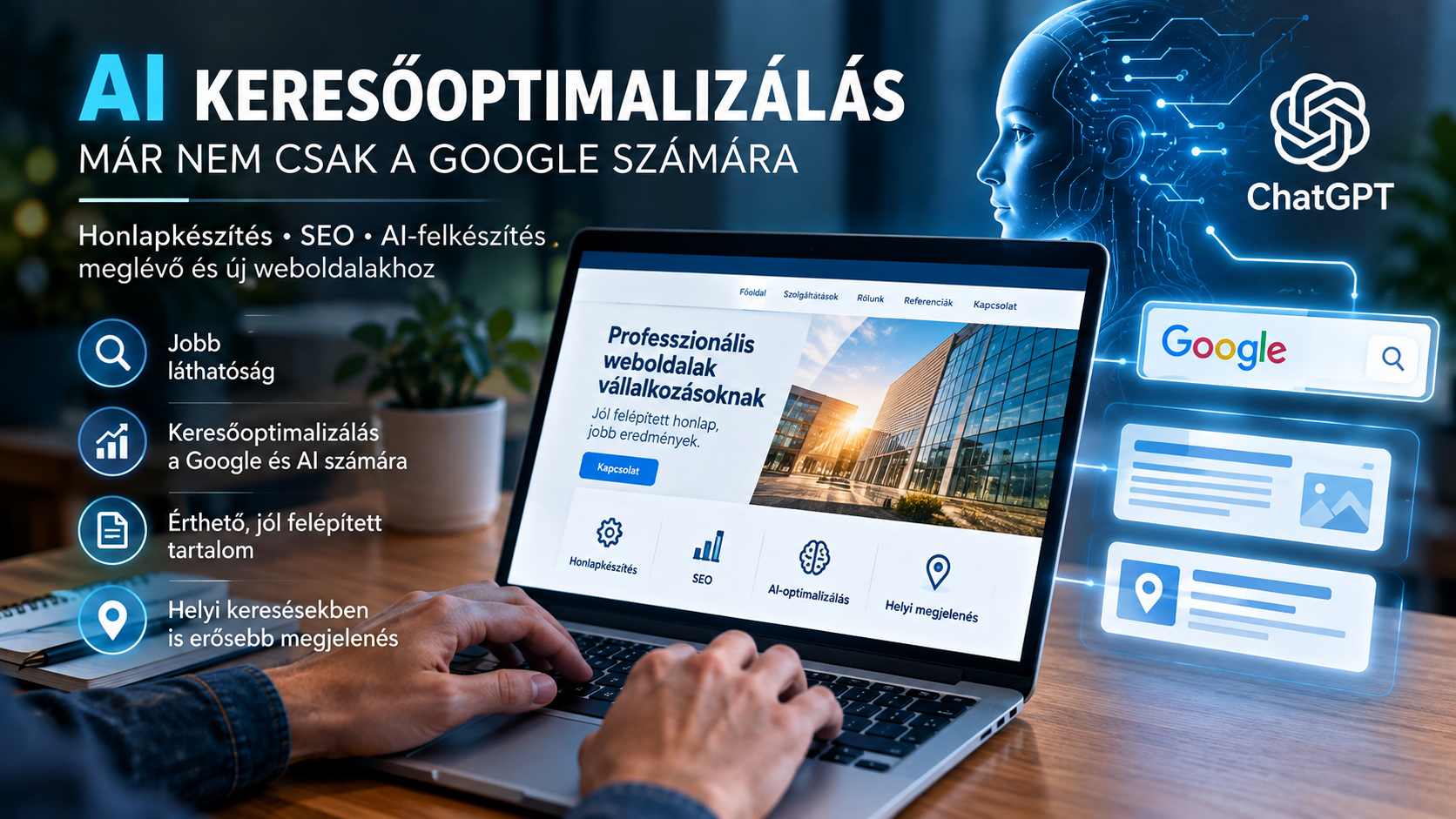 AI keresőoptimalizálás