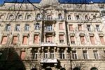 Az Aulich utca 4–6. szám alatti épület Lipótvárosban, Budapesten. A fotó illusztráció.